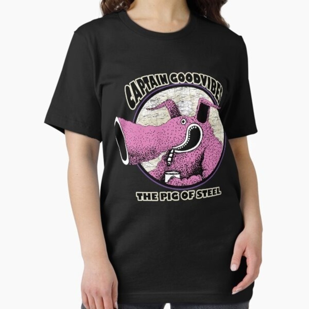 Cool Captain Caveman 70s Cartoon Hero Graphic Apparel Tee